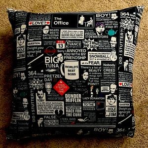 The Office DUNDER MIFFLIN throw pillow